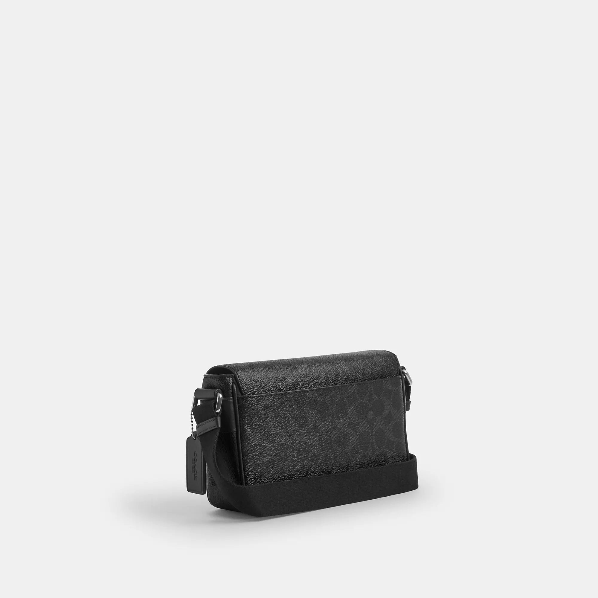 Coach Outlet Jack Small Flap Crossbody Bag In Signature Canvas
