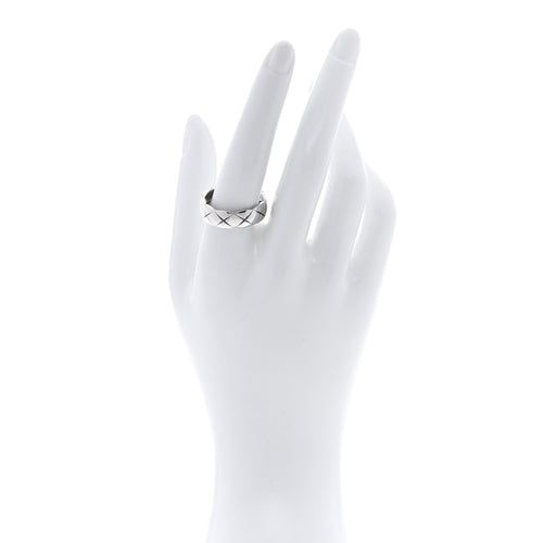 18K White Gold Small Coco Crush Ring 62 10