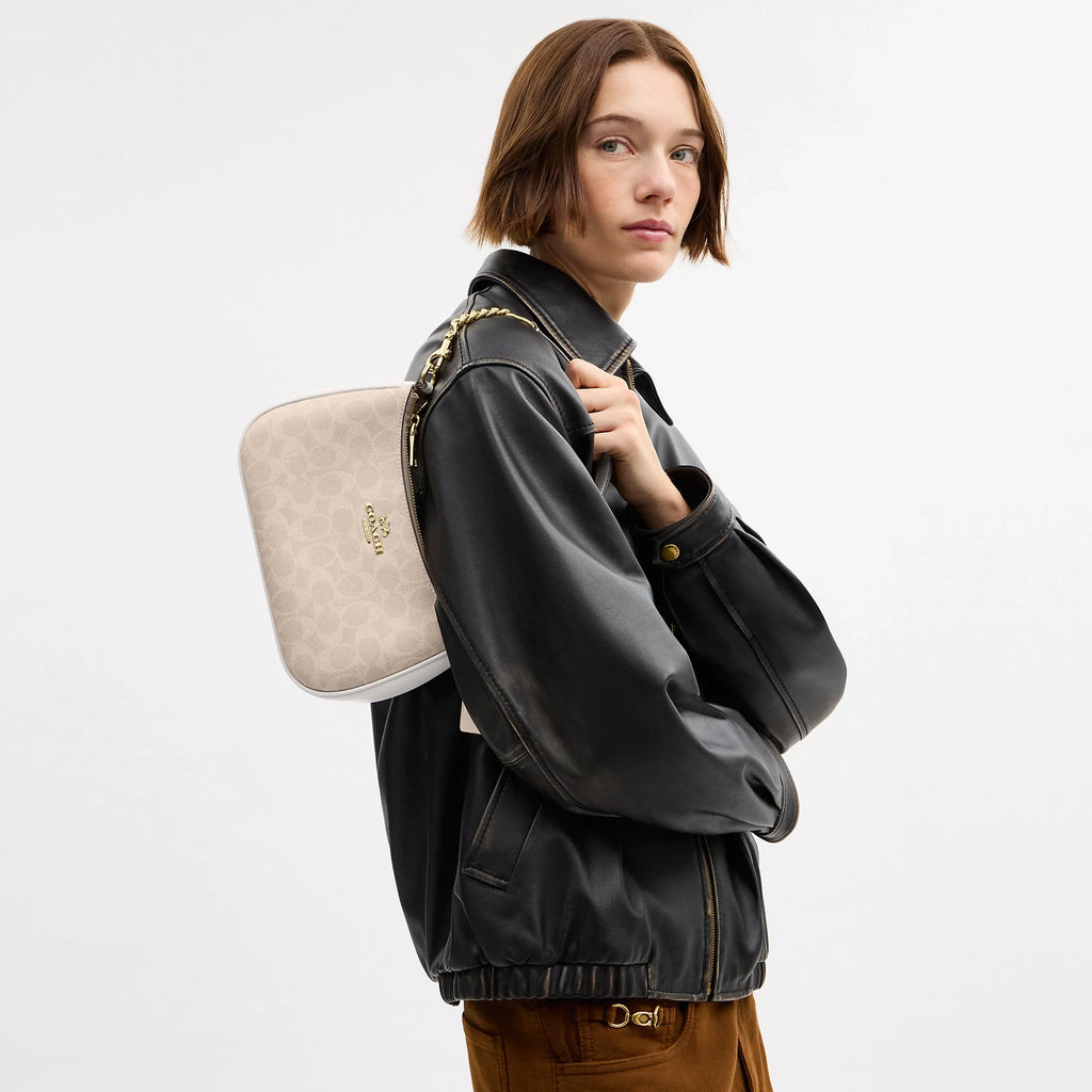 Coach Outlet Teri Shoulder Bag In Signature Canvas