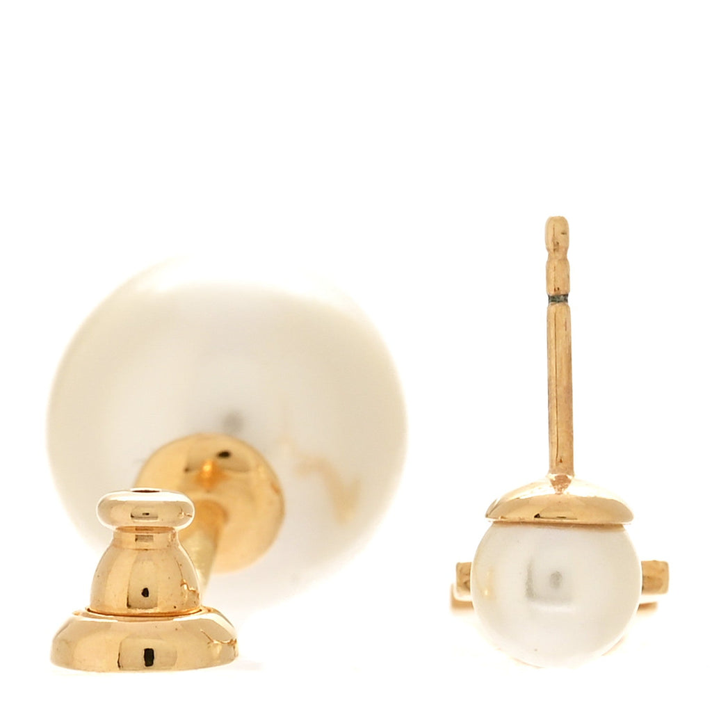 Pearl My ABCDior Z Tribale Earring Gold