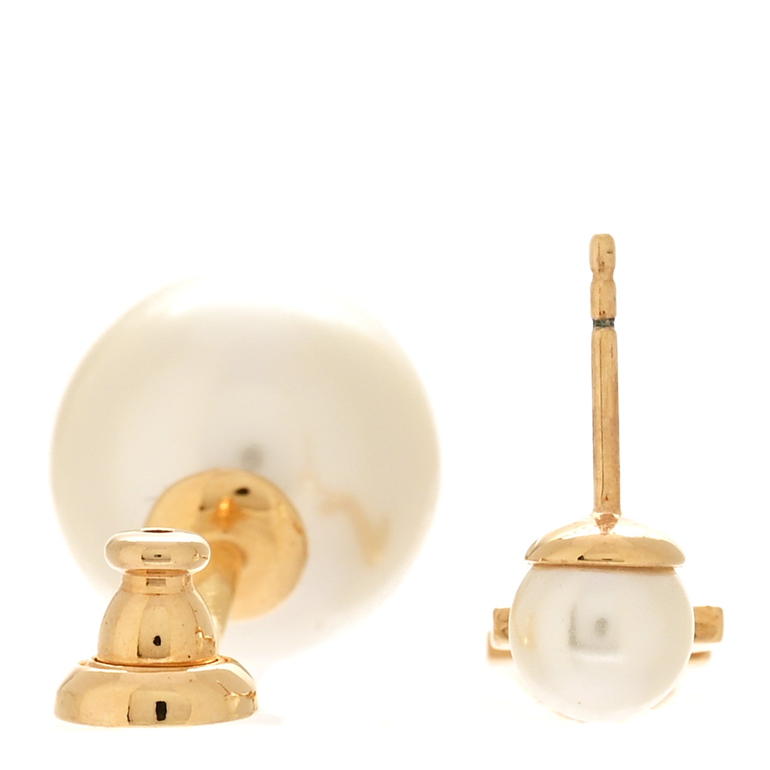 Pearl My ABCDior Z Tribale Earring Gold