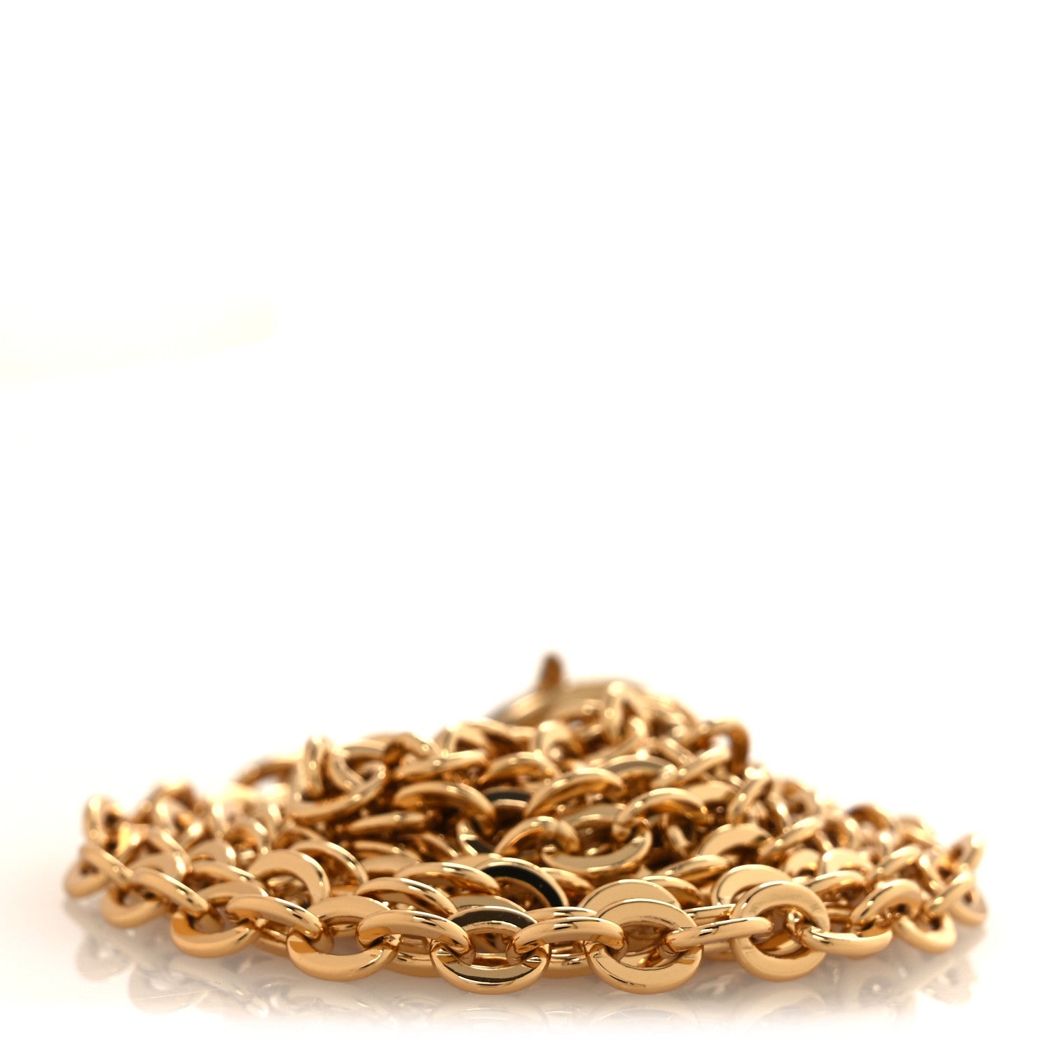 Metal Chain Strap Gold