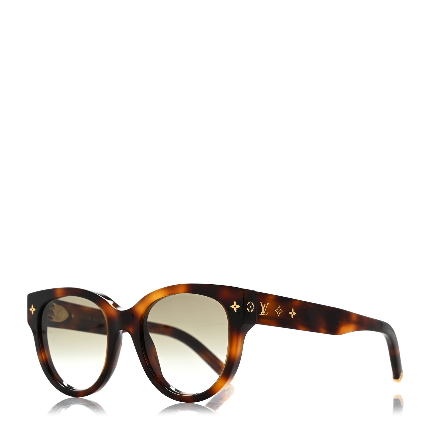 Acetate My Monogram Square Sunglasses Z1527W Dark Tortoise