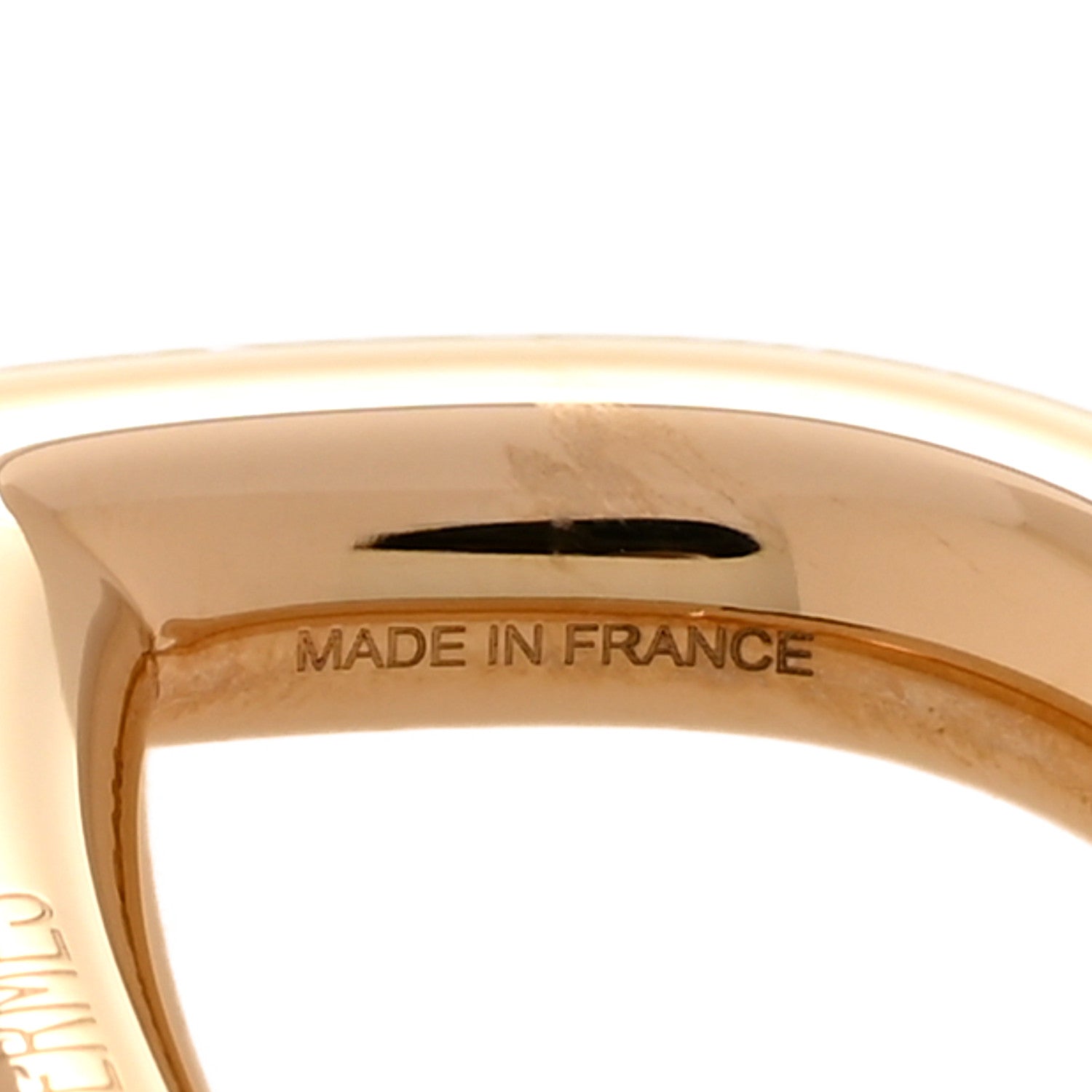 Permabrass Chaine D'ancre Scarf Ring