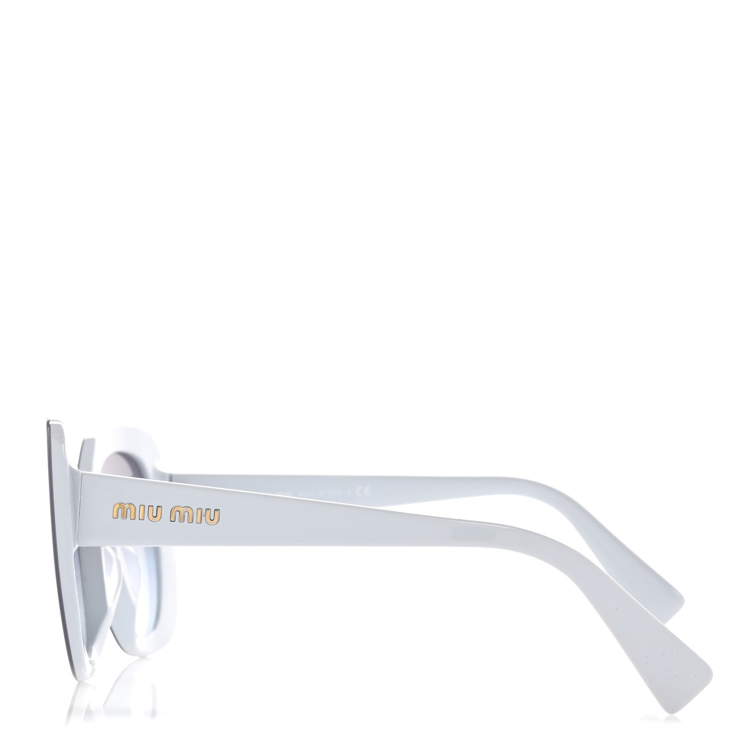 Acetate Cat Eye Sunglasses SMU06X-A Light Blue