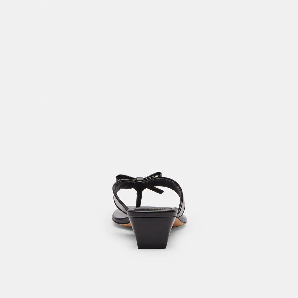 Coach Outlet Bow Thong Kitten Heel
