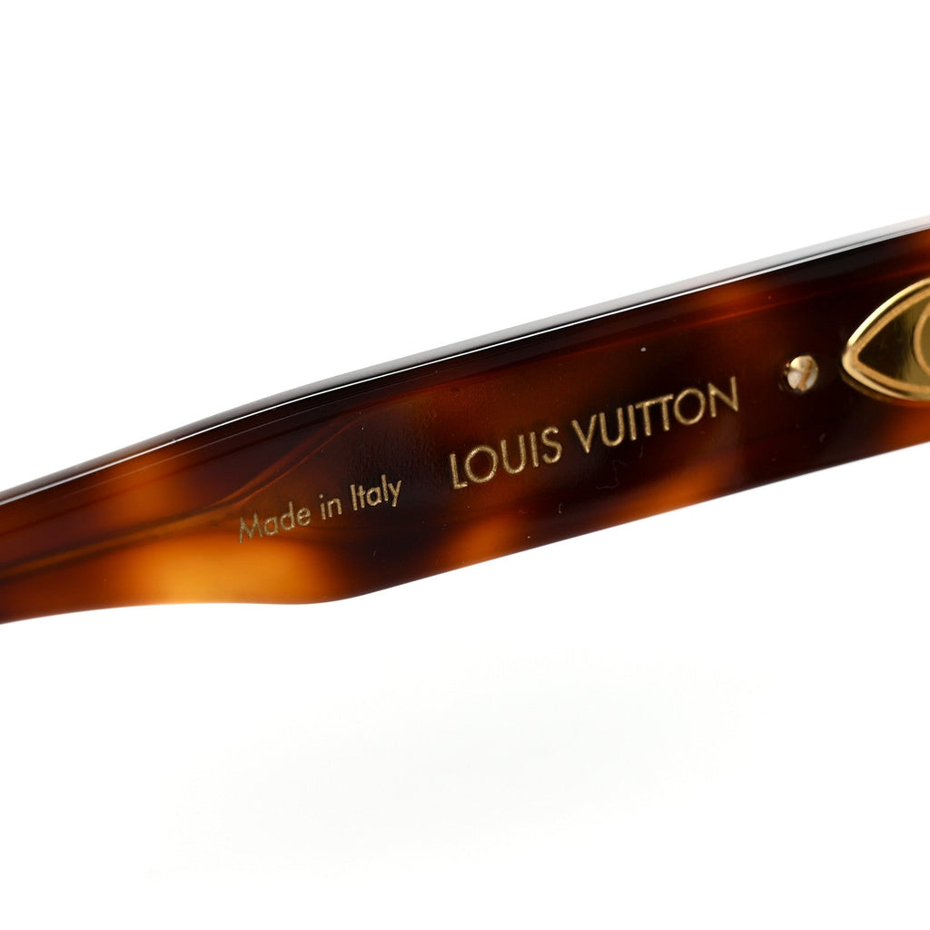 Acetate My Monogram Square Sunglasses Z1527W Dark Tortoise