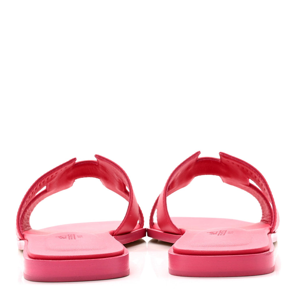 Calfskin Oran Sandals 39 Rose Mexico