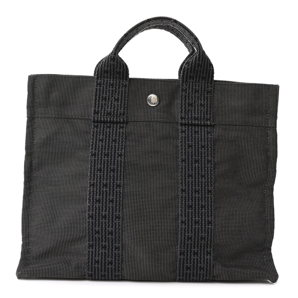 Canvas Herline PM Tote Grey