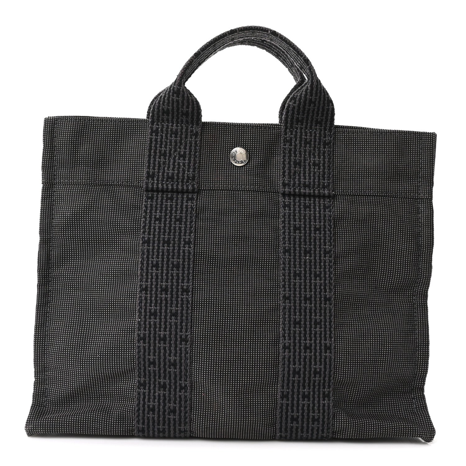 Canvas Herline PM Tote Grey