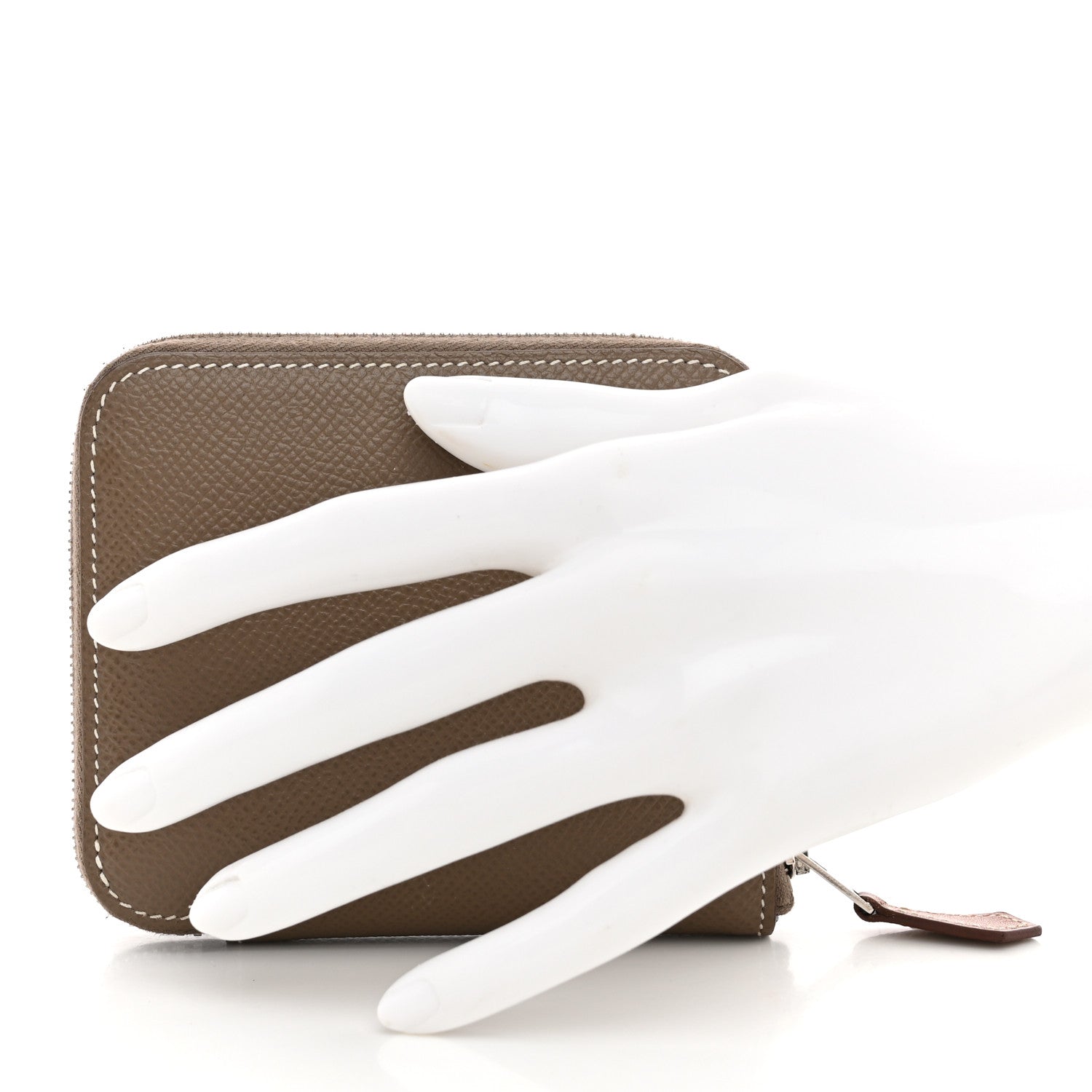 Epsom Silk'in Compact Wallet Etoupe