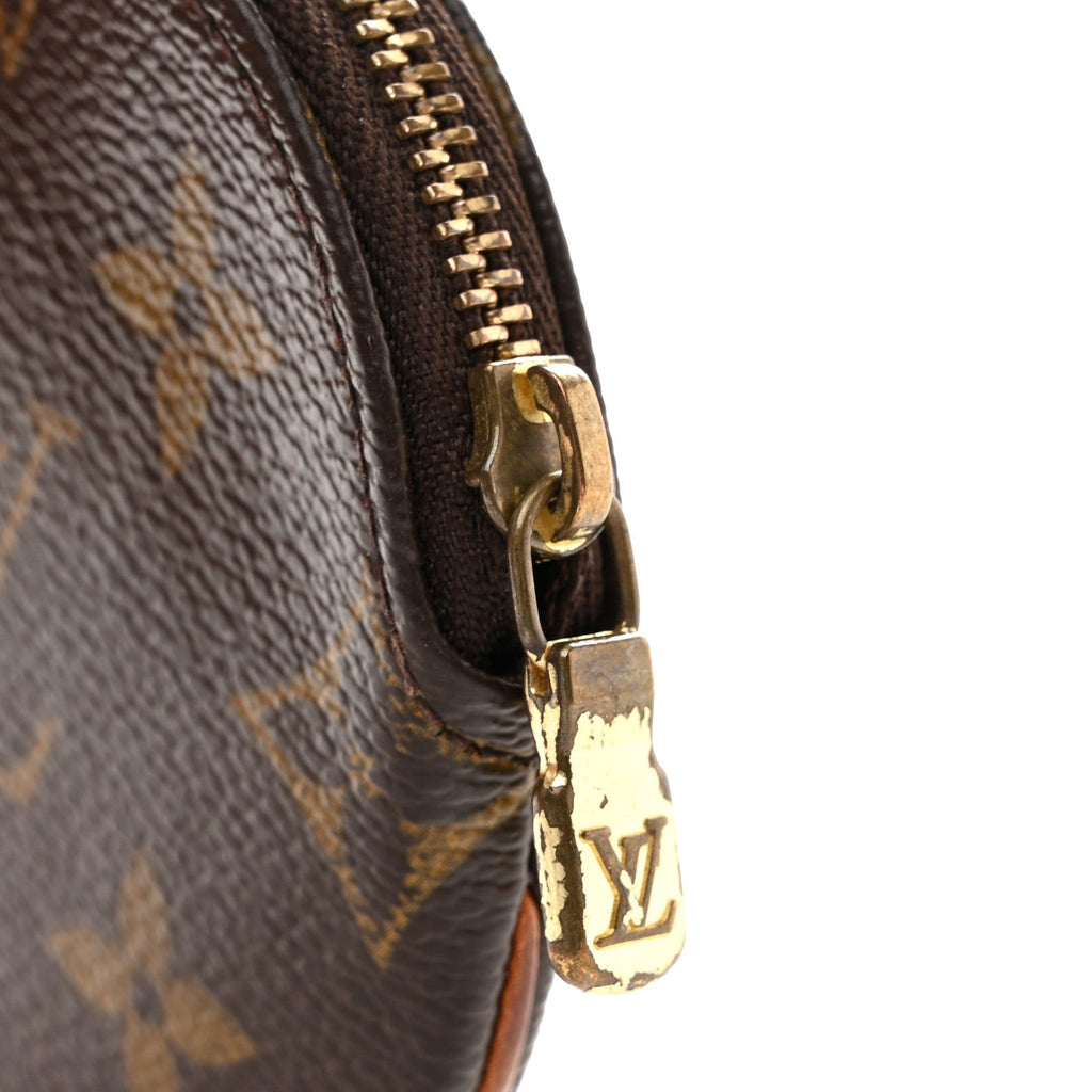 Monogram Round Coin Purse