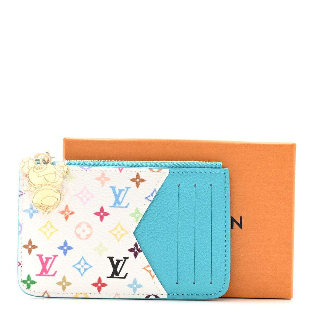 LV X TM Monogram Romy Card Holder Kabira Blue