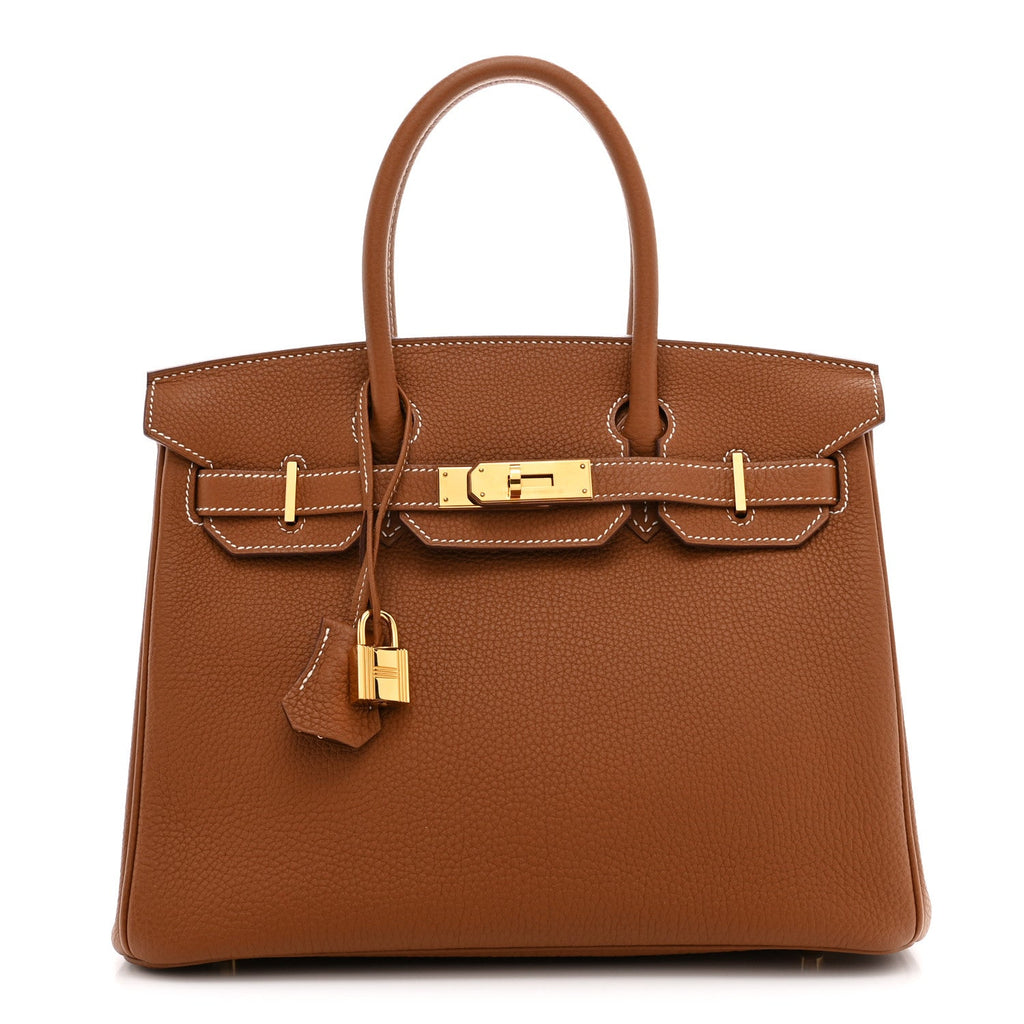 Togo Birkin 30 Gold
