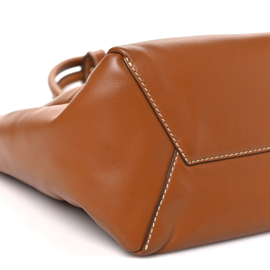 Soft Calf Softy Small Ivy Tote Bag Caramel