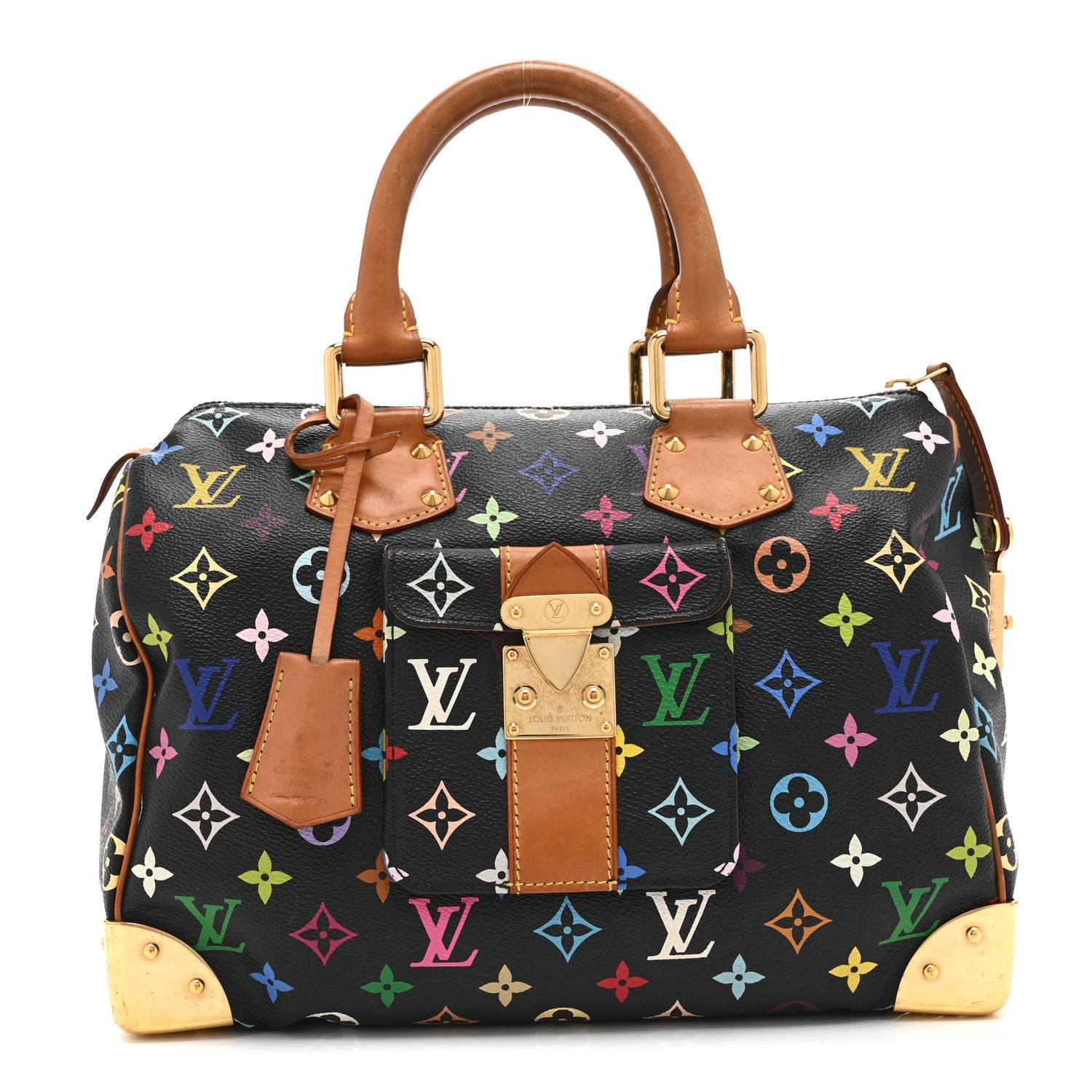 Monogram Multicolor Speedy 30 Black