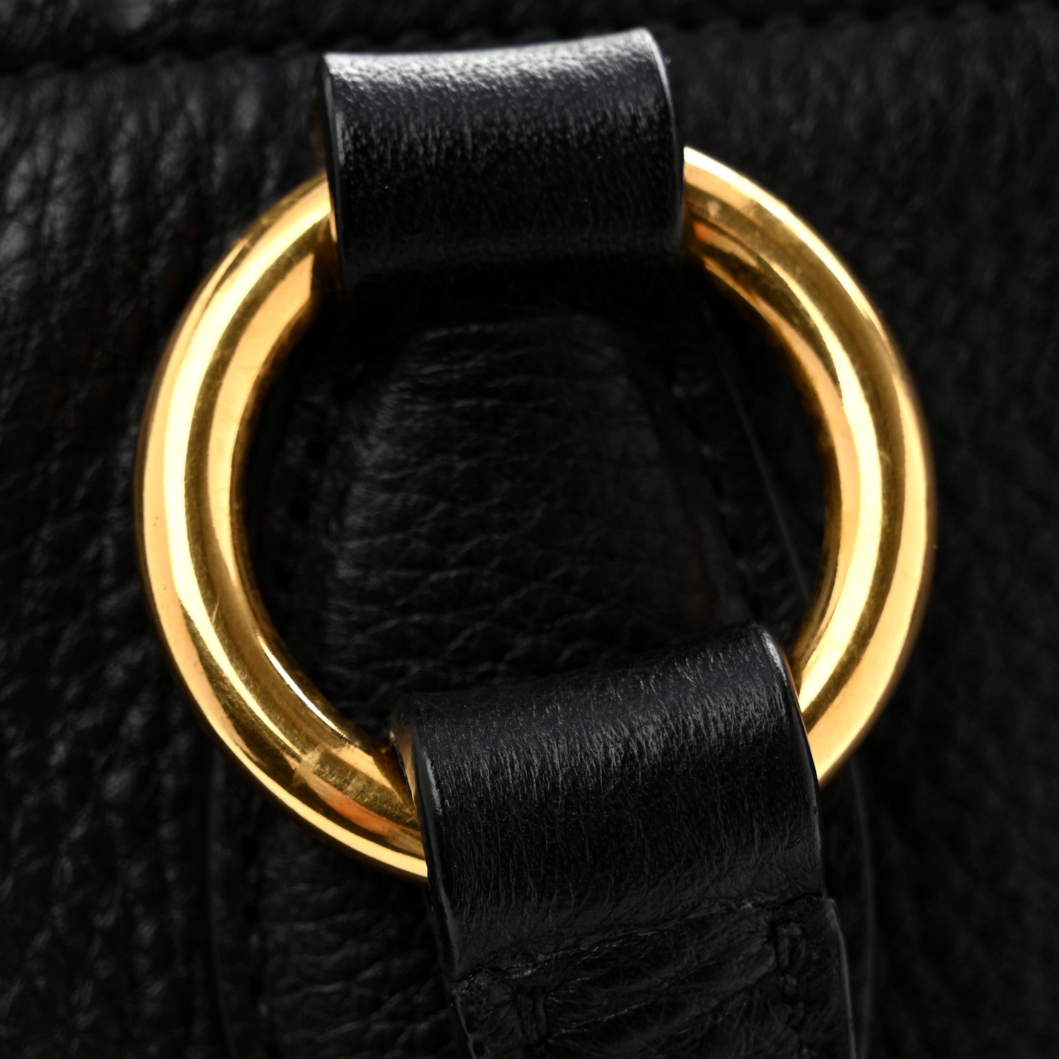 Vitello Daino Caribu Tote Black