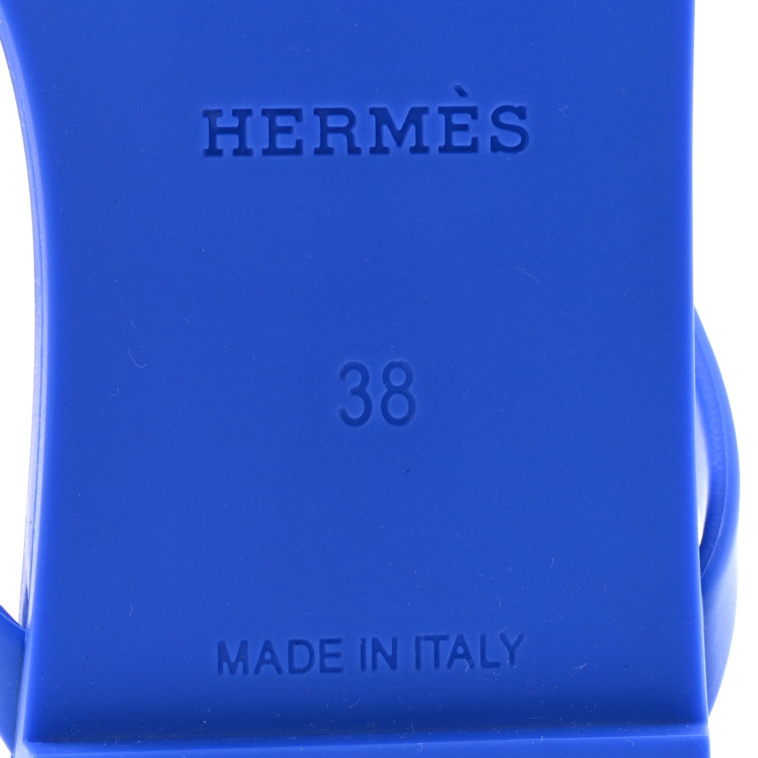 Rubber Womens Egerie Sandals 38 Bleu Outremer