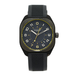 Graphene Nickel Rubber 39mm H08 Automatic Watch Noir