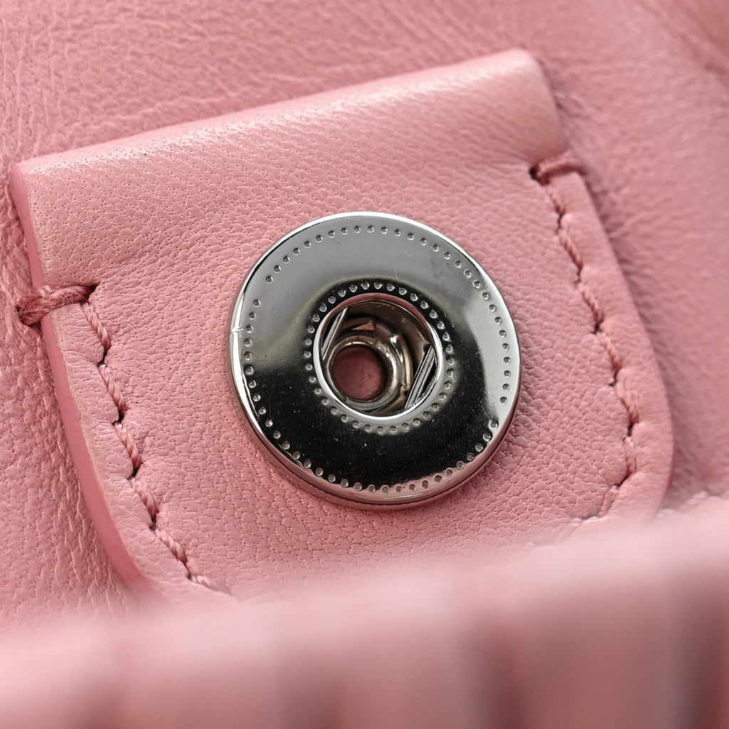 Nappa Matelasse Swarovski Crystal Tote Rosa