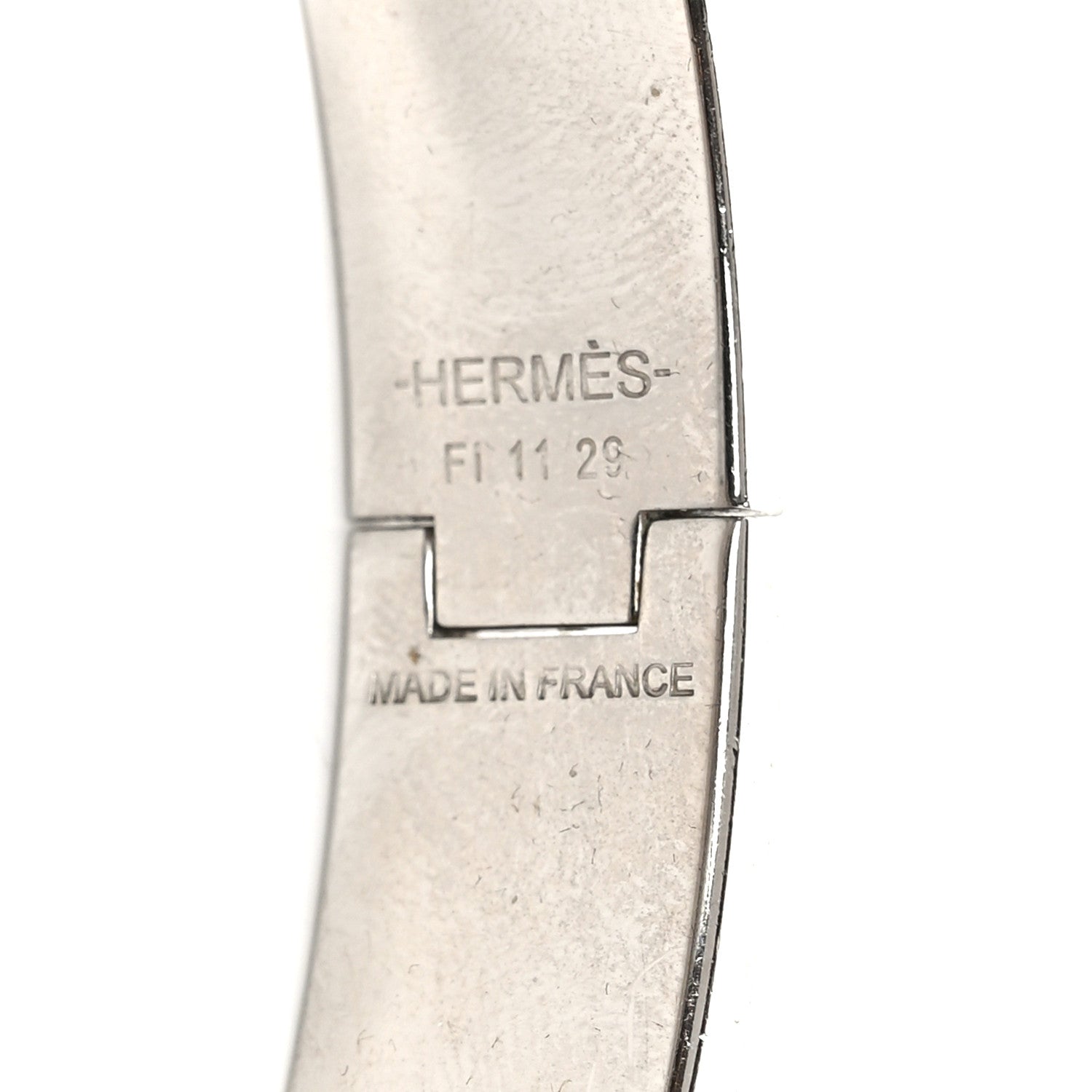 Enamel Narrow Clic Clac H Bracelet PM Rose Candeur