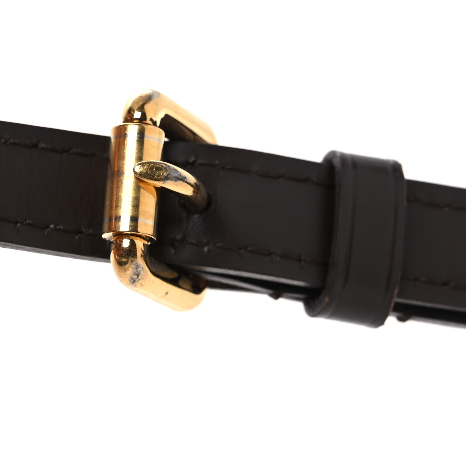 Calfskin 16mm Adjustable Shoulder Strap Ebene