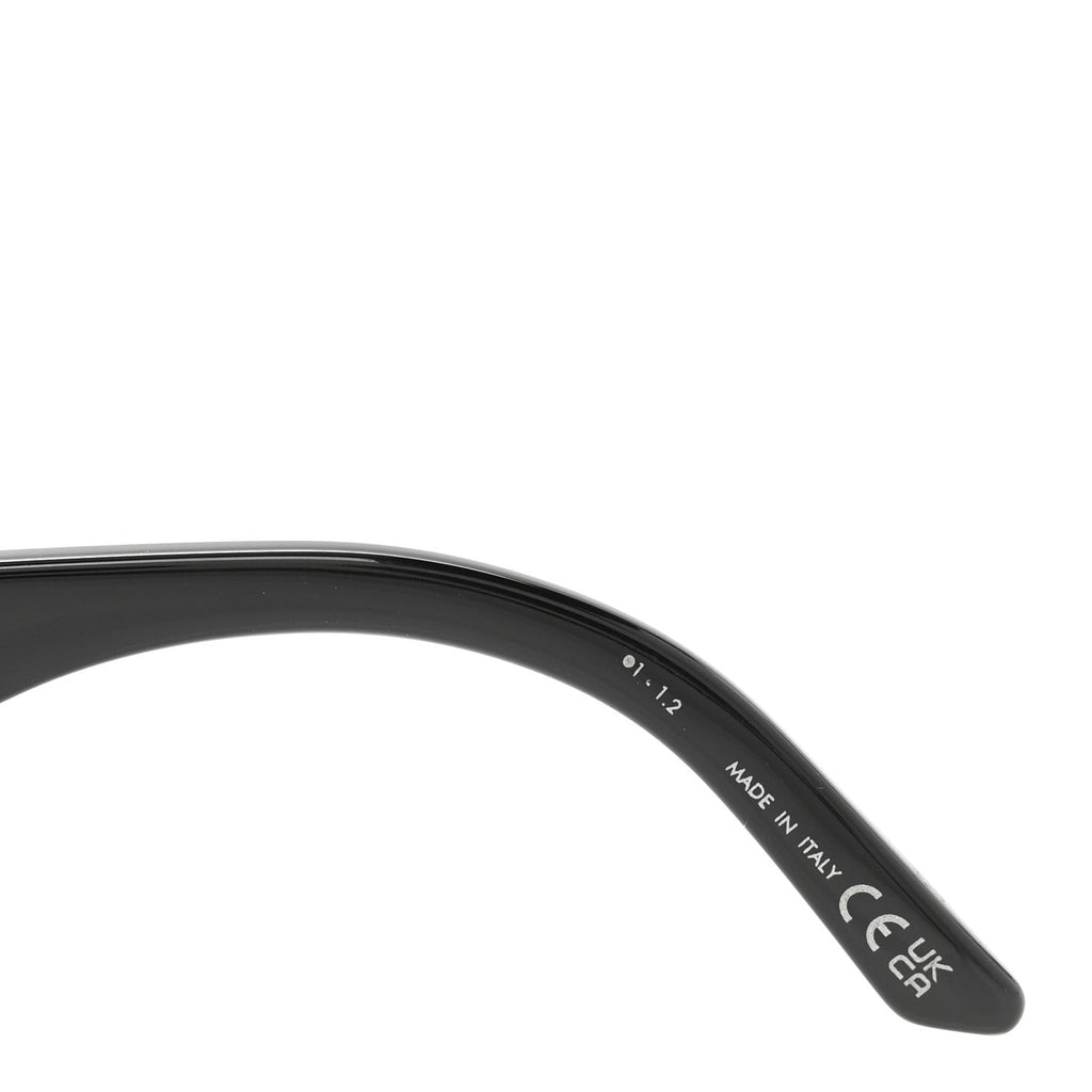 Acetate Diorsignature S1U Square Sunglasses Black