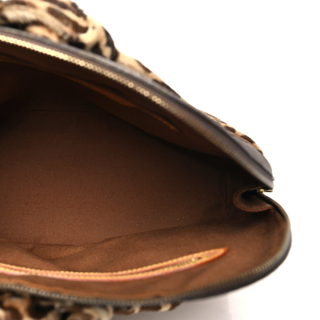 Monogram Azzedine Alaia Leopard Alma