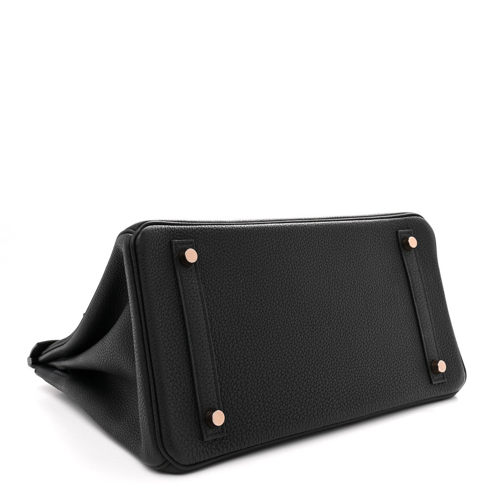 Togo Matte Alligator Birkin Touch 30 Black