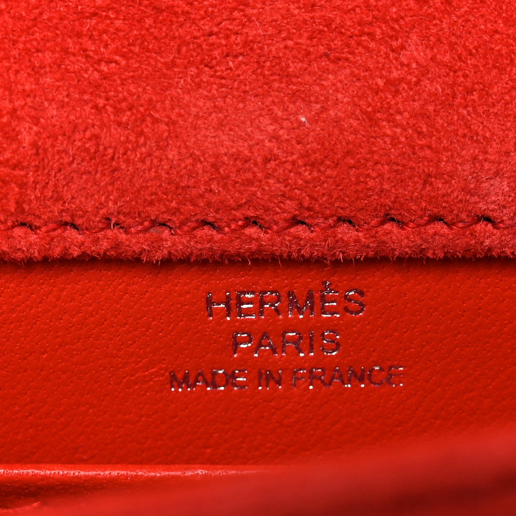 Veau Doblis Mini Verrou Chaine Bag Capucine