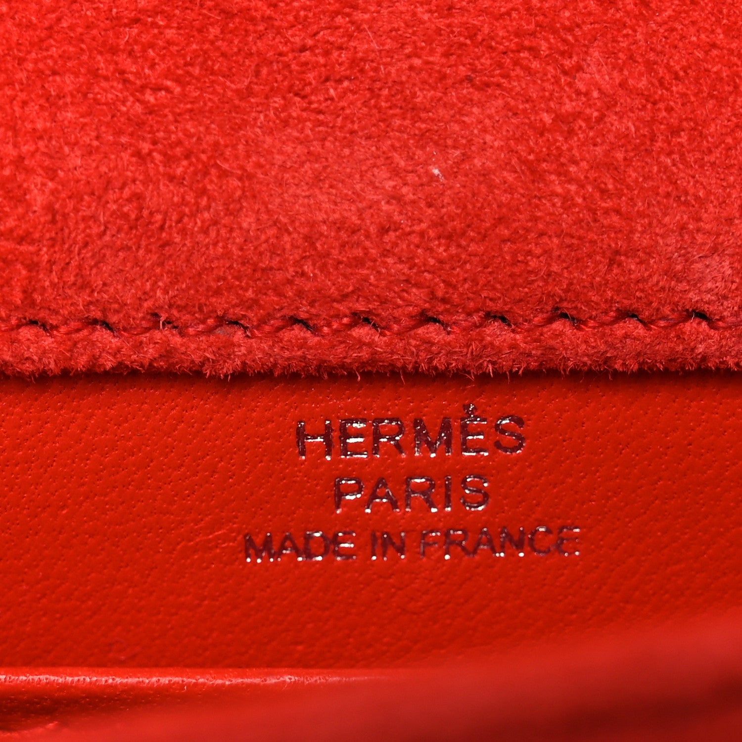Veau Doblis Mini Verrou Chaine Bag Capucine