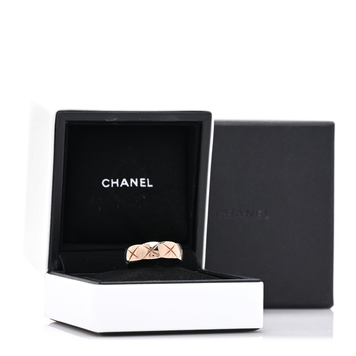 18K Beige Gold Small Coco Crush Ring 54 7