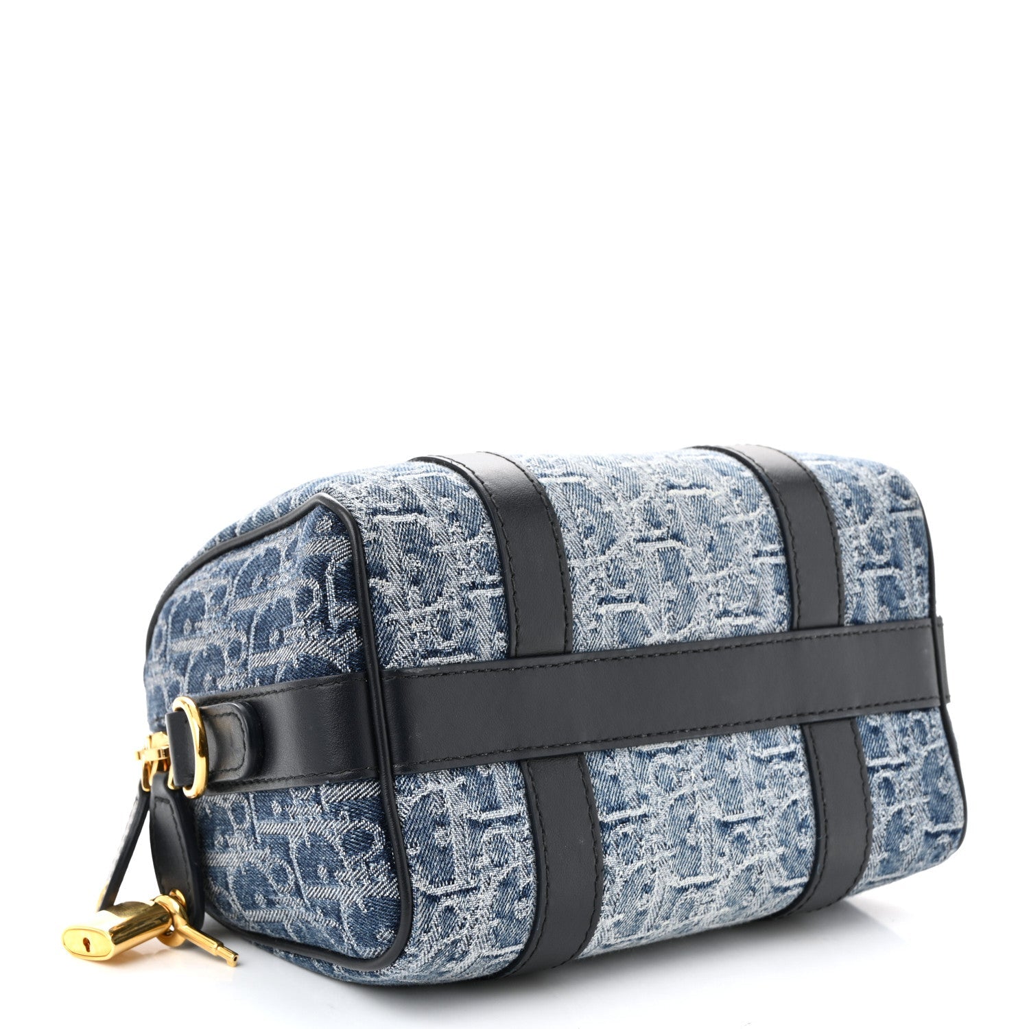 Denim Oblique Groove 20 Bag Blue