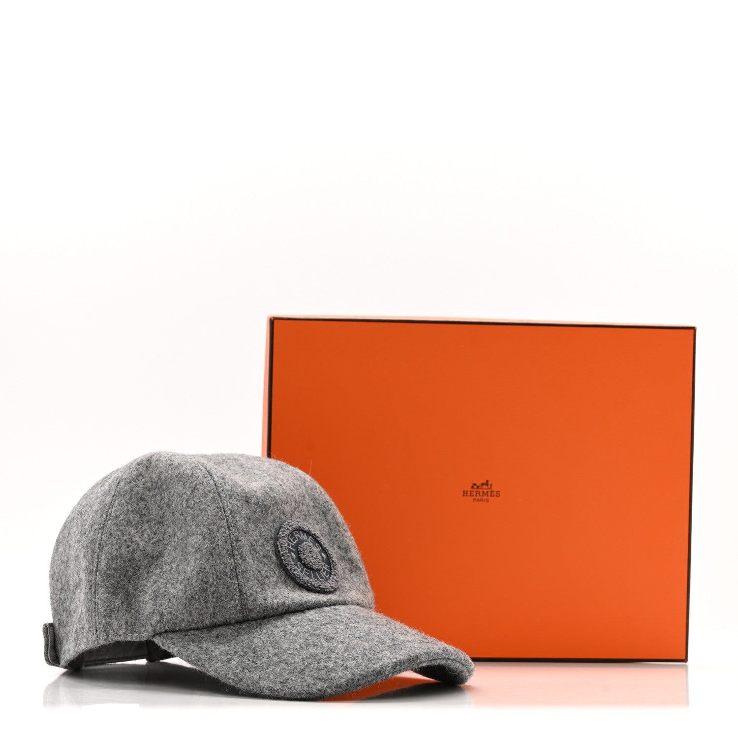 Wool Davis Varsity Hat 58 Gris Clair