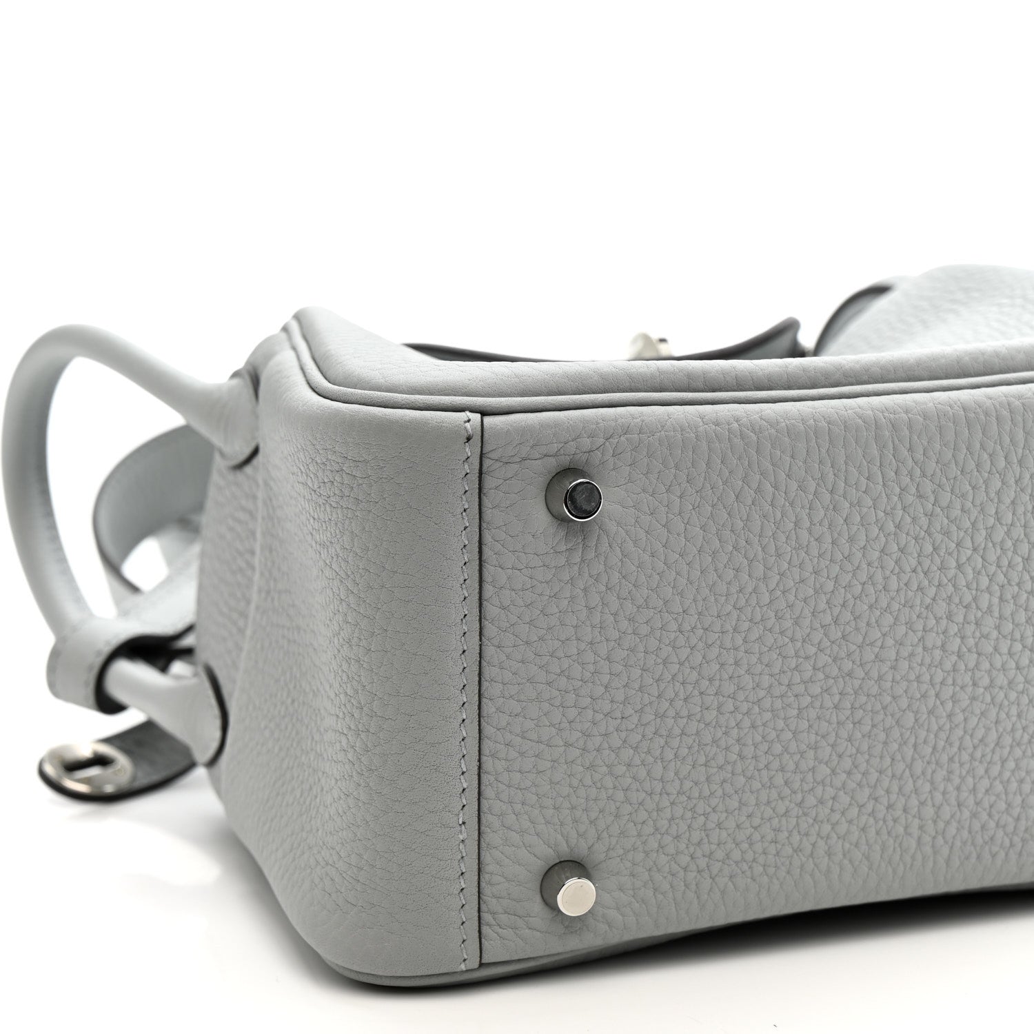 Taurillon Clemence Mini Lindy 20 Bleu Pale