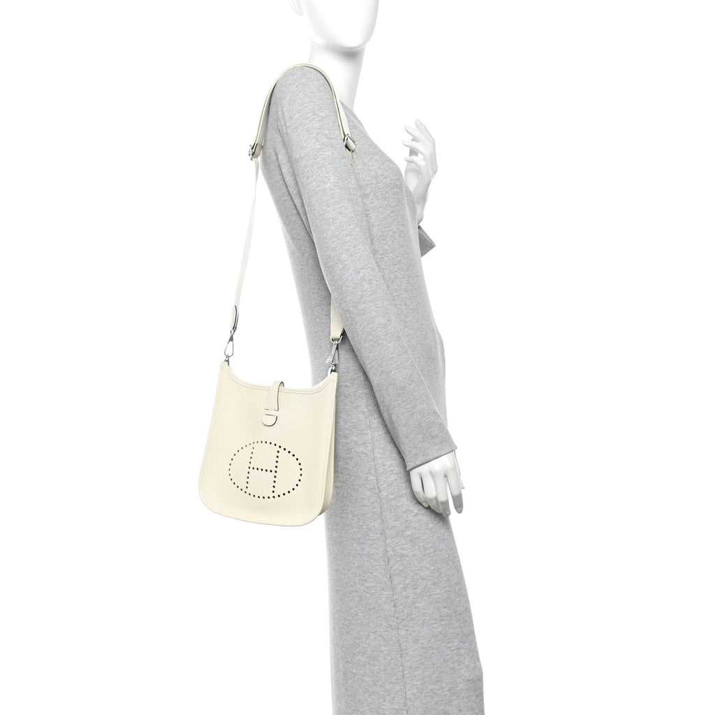 Taurillon Clemence Evelyne 23 Poche III Cream