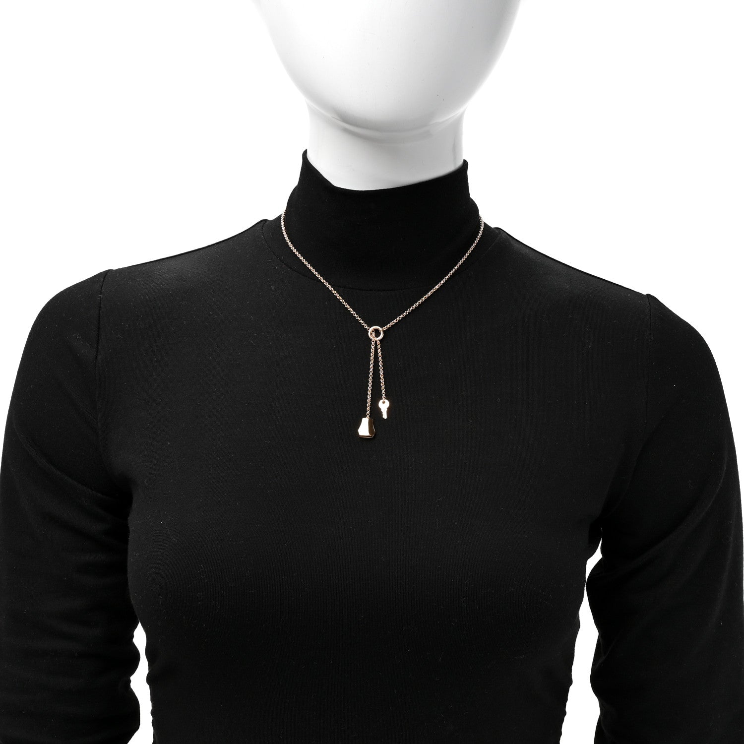 18K Rose Gold PM Kelly Clochette Necklace