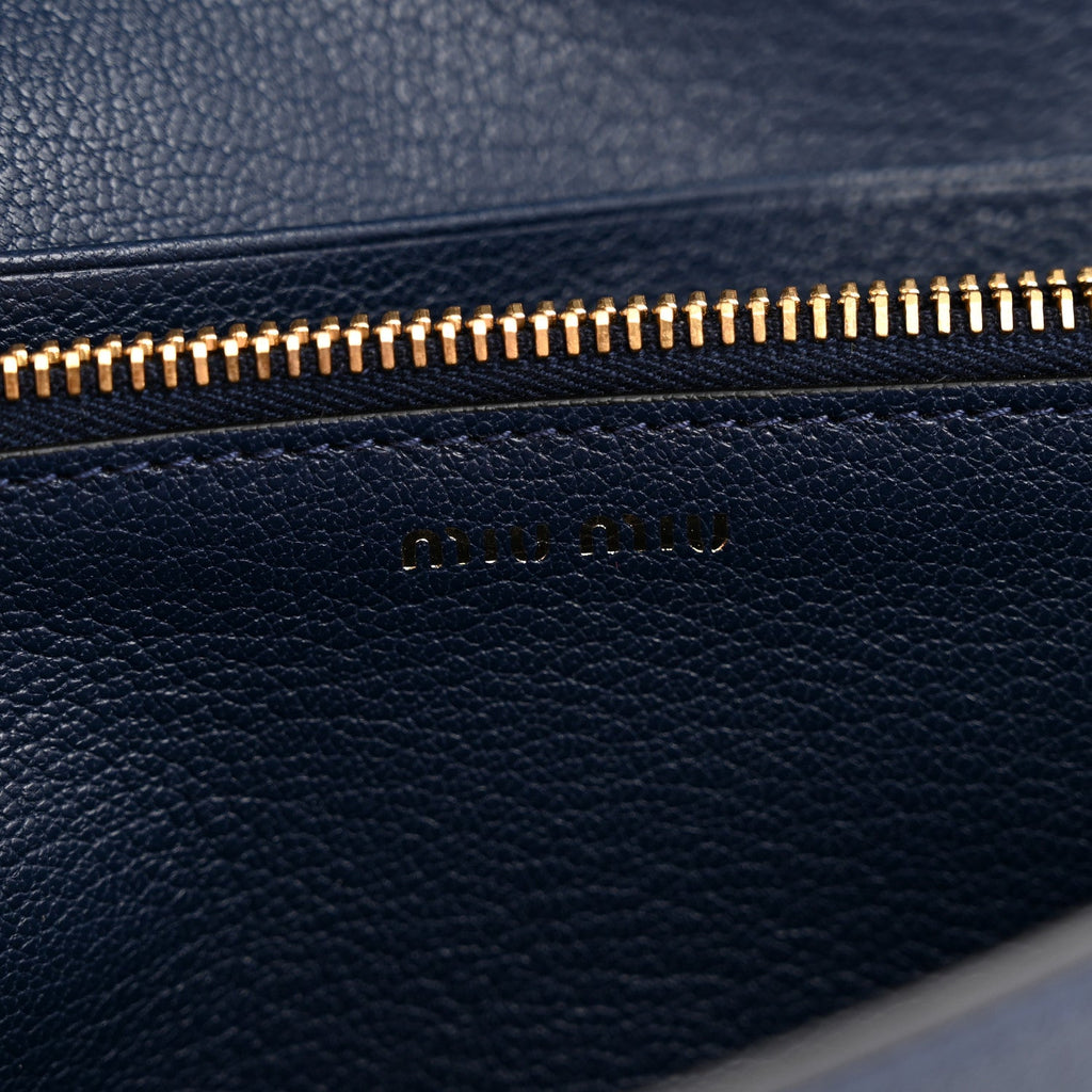 Madras Flap Wallet With Card Case Inchiostro