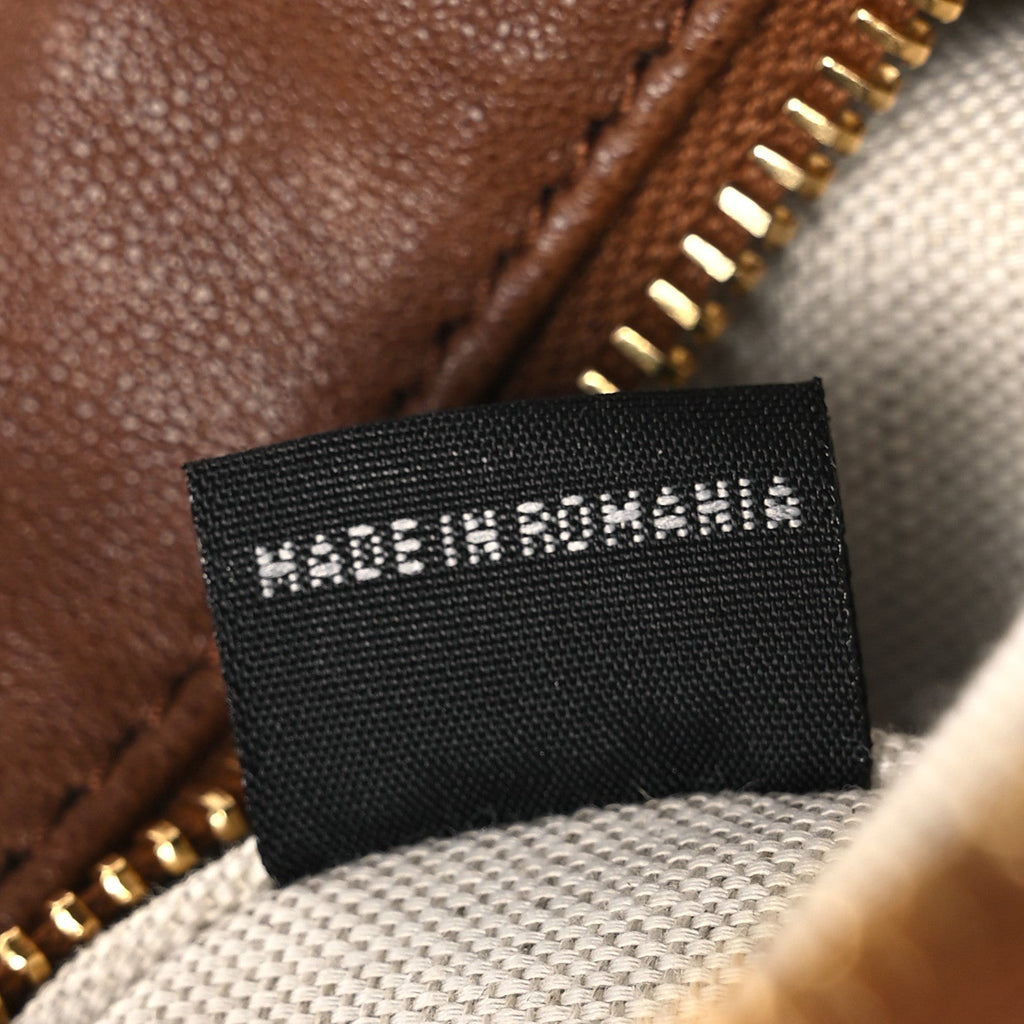 Nappa Aviator Mini Pouch Rovere