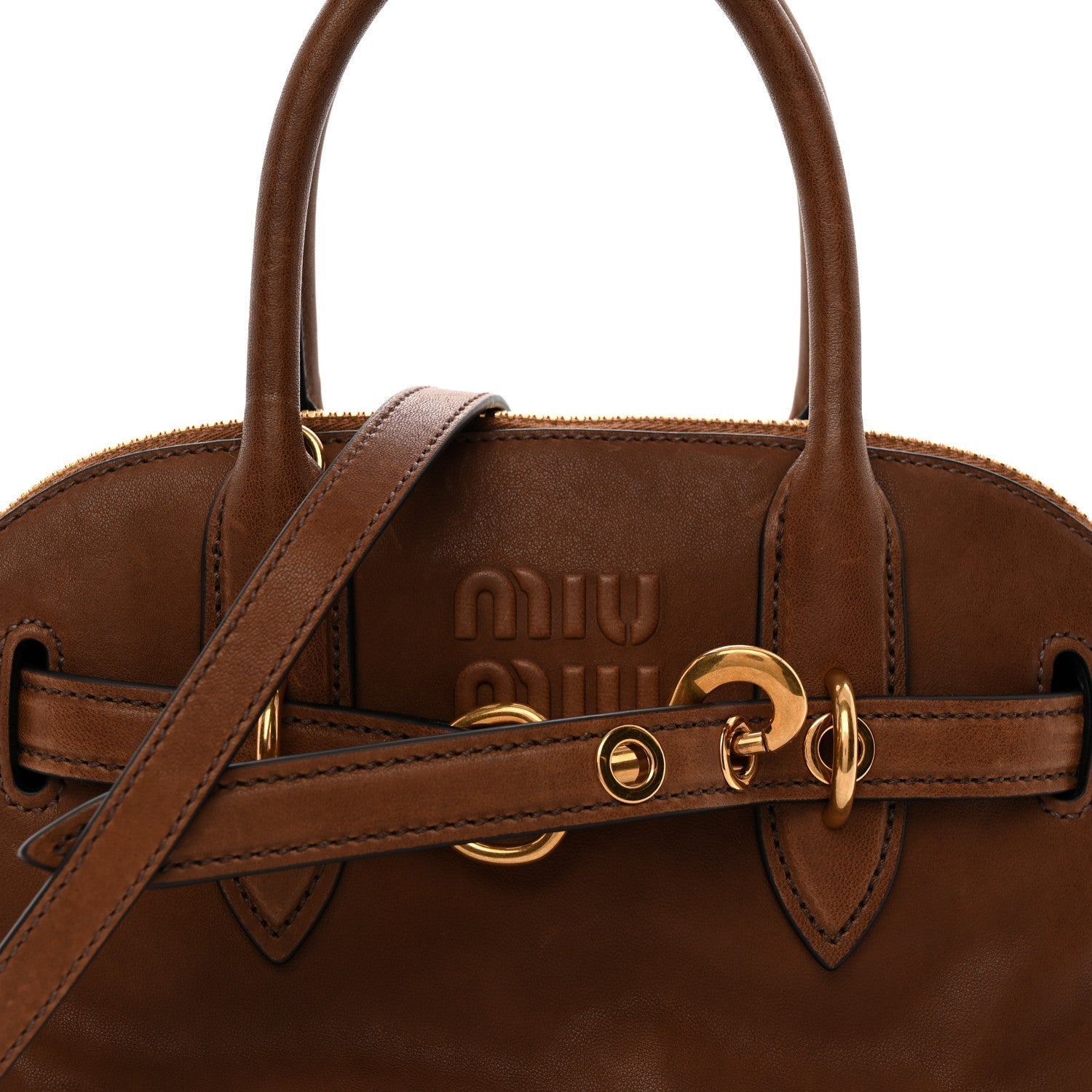 Nappa Aviator Small Aventure Bag Rovere