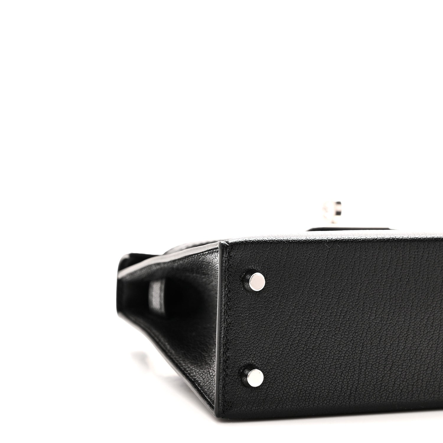 Chevre Chamkila Clou de Coeur Mini Kelly Sellier 20 Black