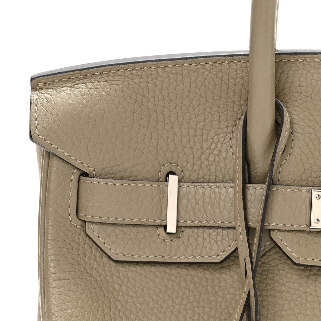 Taurillon Clemence Birkin 30 Sauge