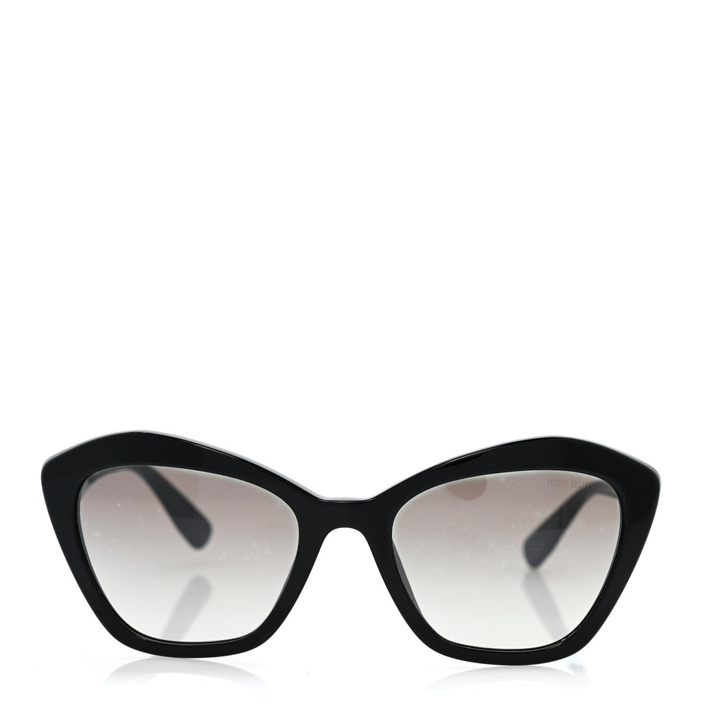 Acetate Cat Eye Sunglasses SMU 05U Black