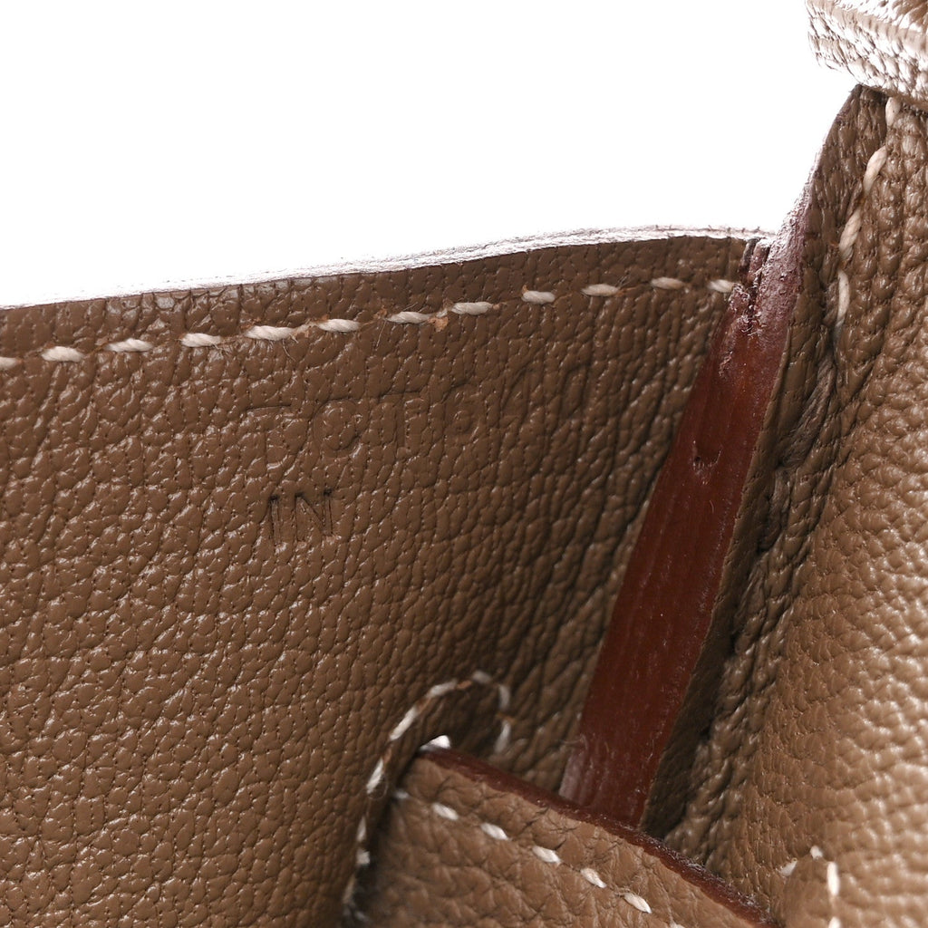 Togo Birkin 30 Etoupe