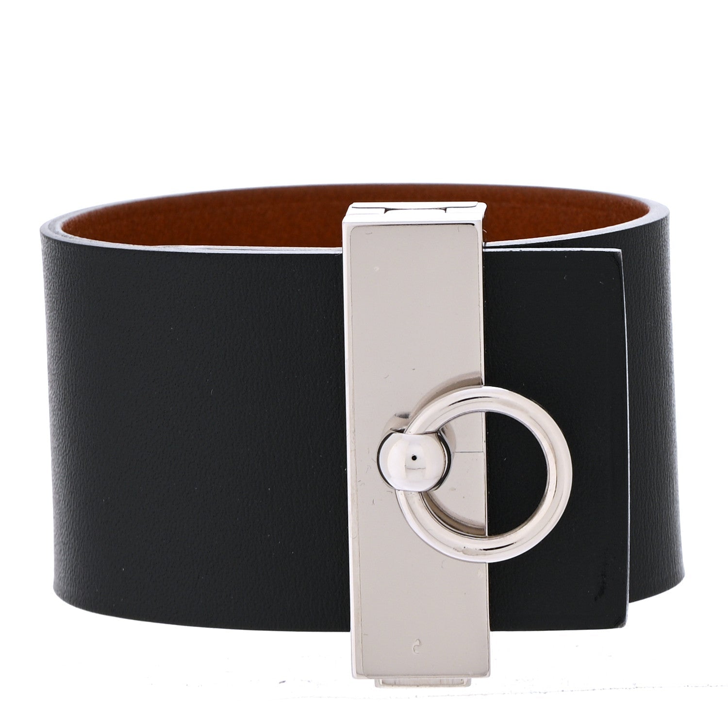 Chamonix Tadelakt Illusion Bracelet PM Black Fauve