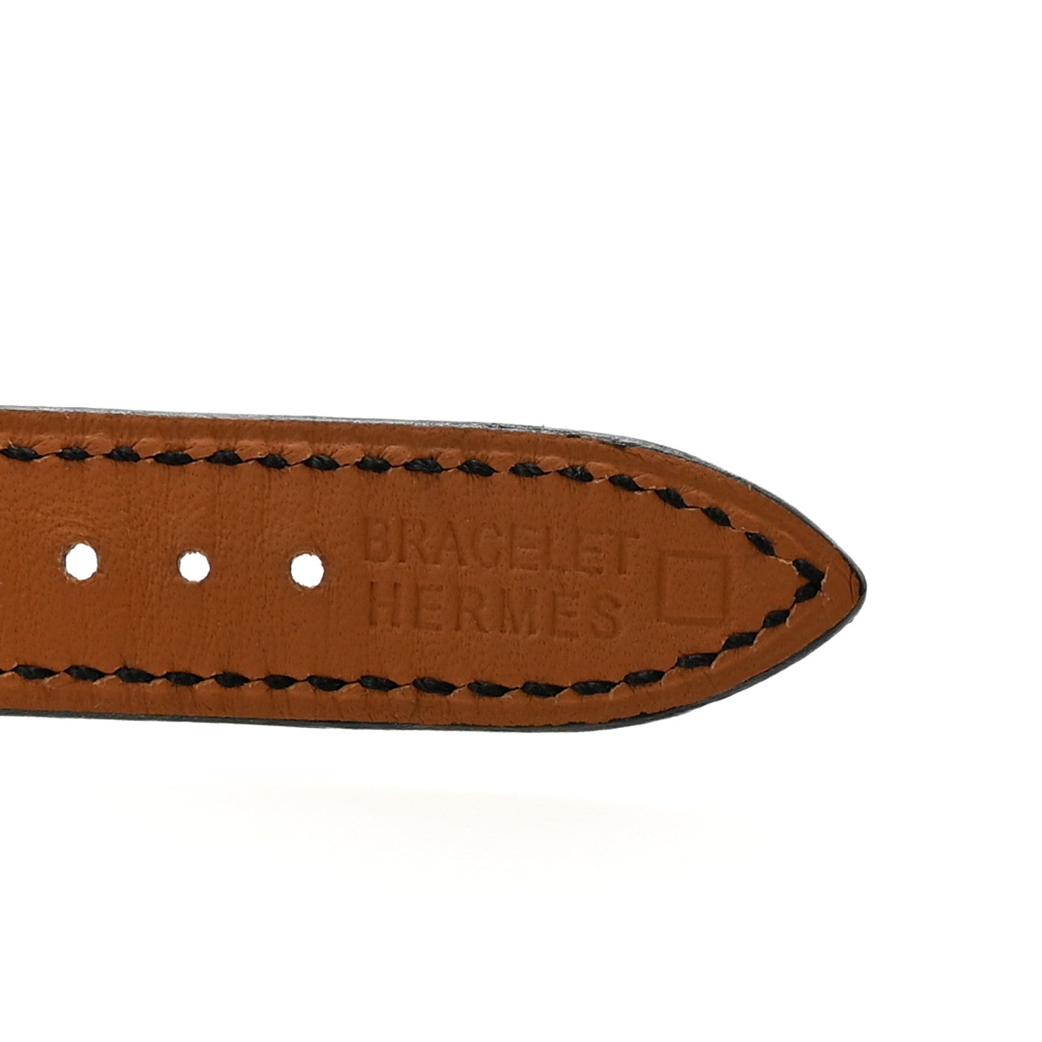 Shiny Alligator Heure H Hour Watch 30mm Strap Black