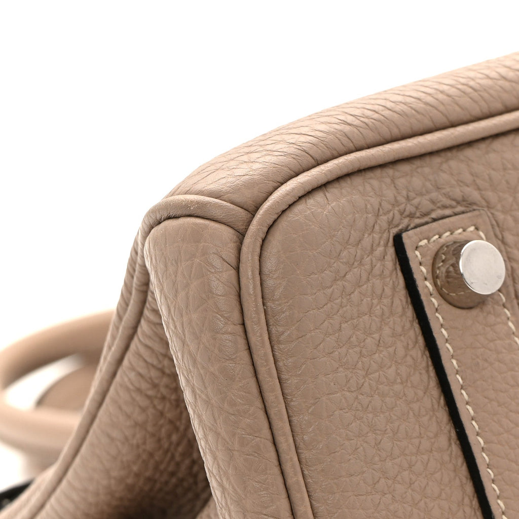 Togo Horseshoe Birkin 35 Gris Tourterelle Etoupe