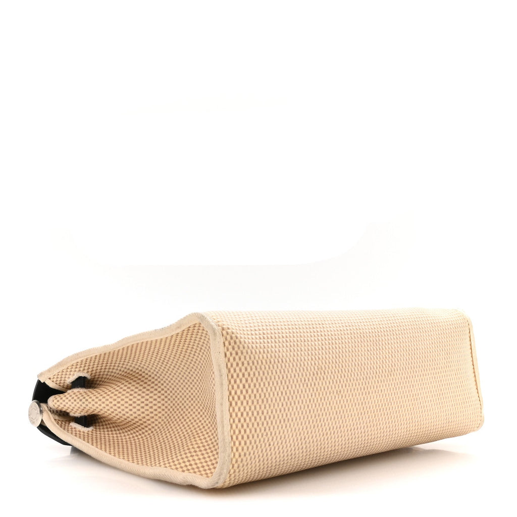 Toile GM Vache Calfskin Herbag 30 PM Natural Black Natural Black