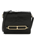 Matte Alligator Mini Sac Roulis Black