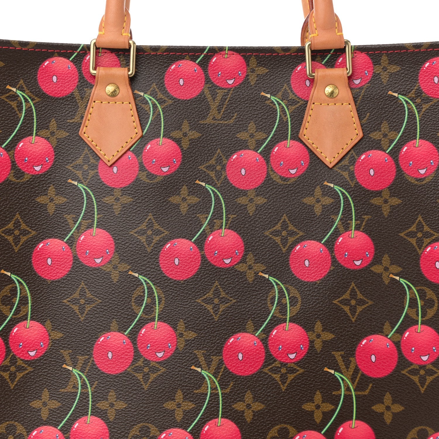 Monogram Cerises Sac Plat